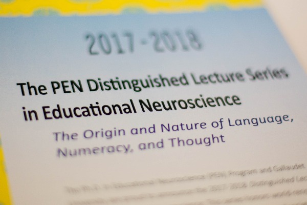 PEN Distinguished Lecture Series in Educational Neuroscience 2017-2018